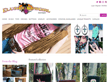 Tablet Screenshot of elusivecowgirlboutique.com